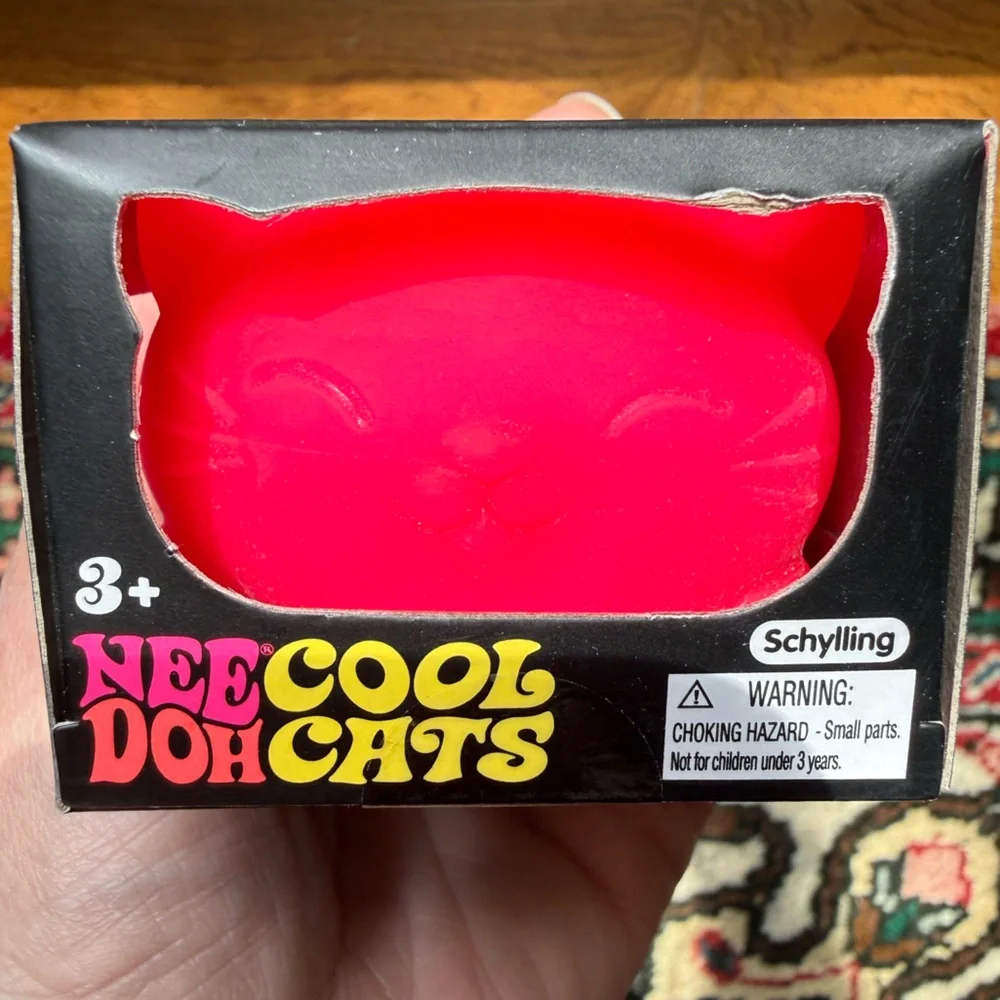 Nee Doh Cool Cats - Pink TikTok favorite